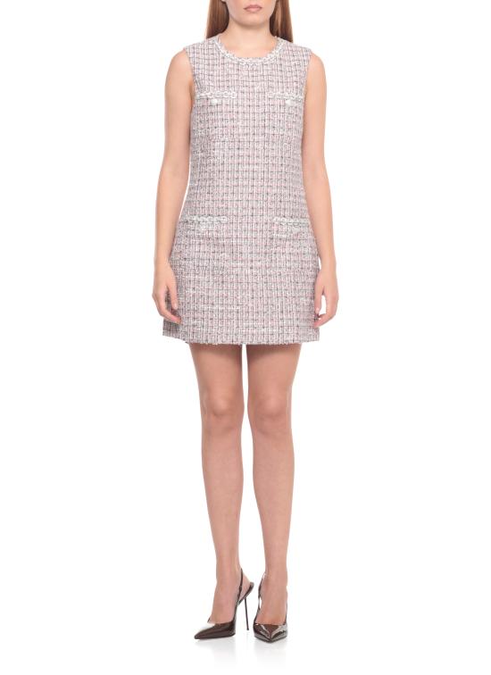 25FW 셀프 포트레이트 미디 원피스 AW25098SP PINK BOUCLEPINK Pink - SELF PORTRAIT