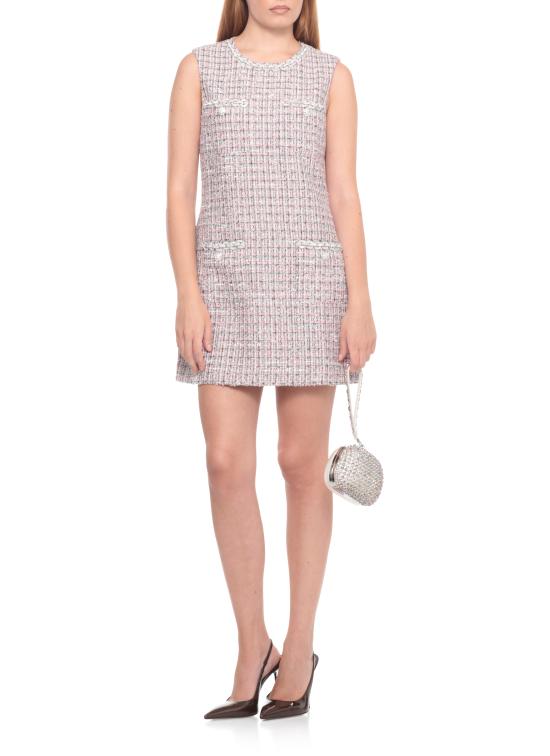 25FW 셀프 포트레이트 미디 원피스 AW25098SP PINK BOUCLEPINK Pink - SELF PORTRAIT