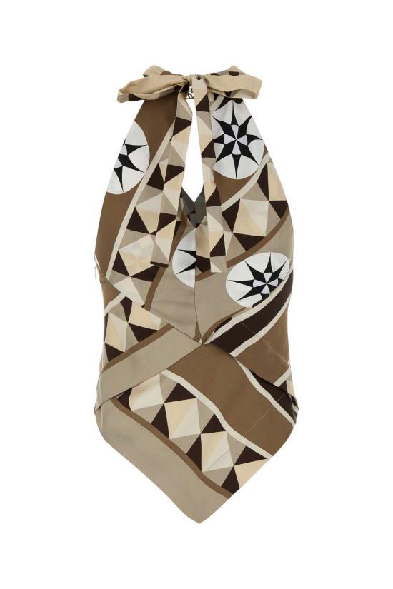 25SS 로에베 가디건 S616Y07X77 BEIGEMULTICOLOR Printed - LOEWE