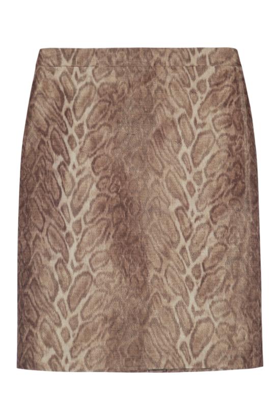 25SS 셀린느 미디 스커트 RJ02A0H51 02GI BEIGEGRIS