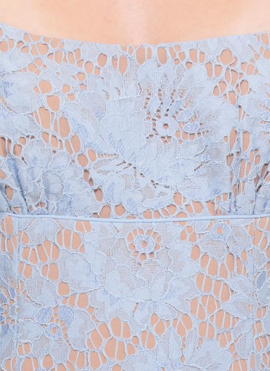 25FW 셀프 포트레이트 미디 원피스 AW25088MABL BLUE FLORAL LACEBLUE Blue - SELF PORTRAIT