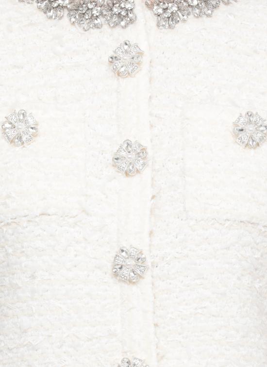 25FW 셀프 포트레이트 가디건 AW25028JC CREAM TEXTUREDCREAM Ivory - SELF PORTRAIT