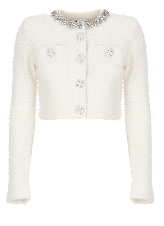 25FW 셀프 포트레이트 가디건 AW25028JC CREAM TEXTUREDCREAM Ivory