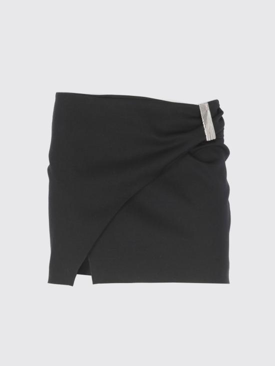 25FW 디 아티코 스커트 251WCR00144WWW061AA 100 Black - THE ATTICO