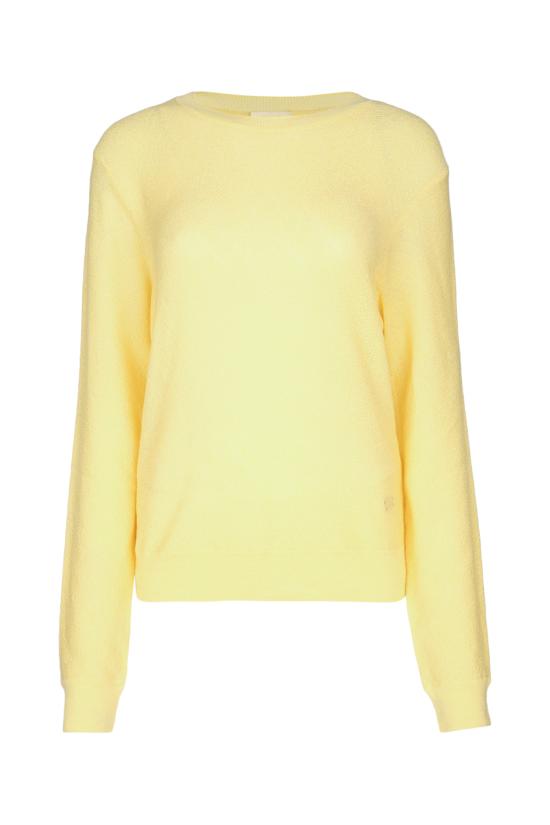 25FW 셀린느 울 크루넥 스웨터 RY0EK0925 11PY PALEYELLOW