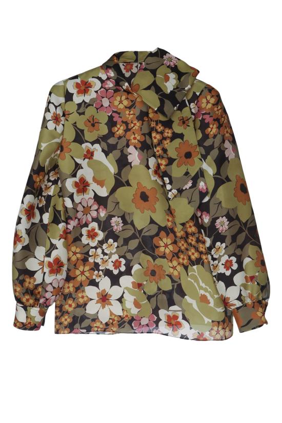 25SS 셀린느 블라우스 2B59B0H23 FYO1 BLACKKHAKIMORDORE