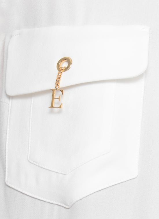 25FW 엘리자베타프랜치 셔츠 CA12256E2 360 White - ELISABETTA FRANCHI