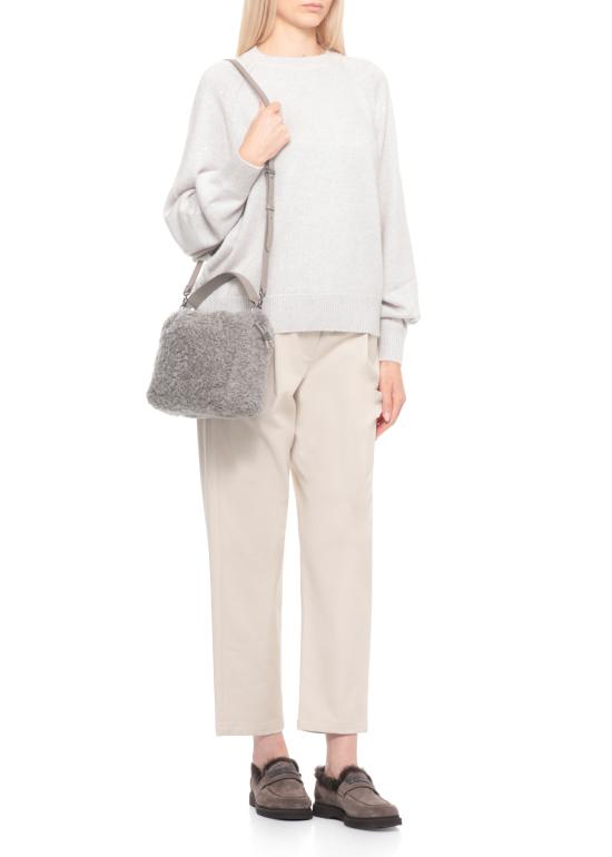 25FW 브루넬로 쿠치넬리 토트백 MBAED3610 C9701 Grey - BRUNELLO CUCINELLI