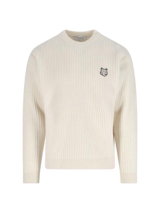 25FW 메종키츠네 스웨터 PM00811KT1149 P700 White