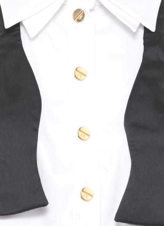 25FW 엘리자베타프랜치 셔츠 CA13557E2 100 White - ELISABETTA FRANCHI