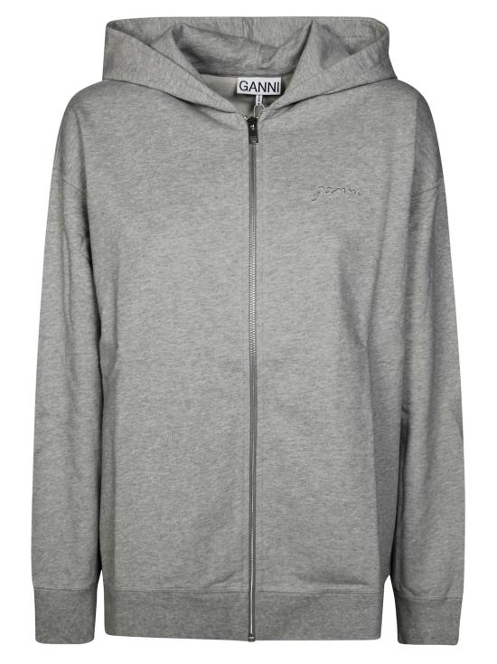 25FW 가니 트레이닝 상의 T4399 921 GRIGIO