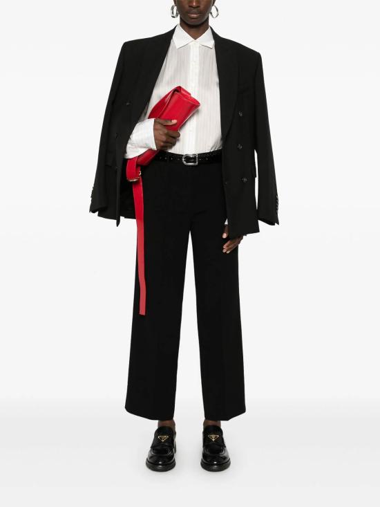 24FW 에스막스마라 스트레이트 팬츠 2429136061600000 Black - 'S MAX MARA