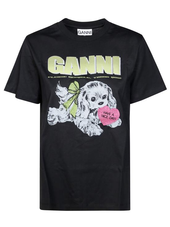 25FW 가니 반팔 티셔츠 T4333 252 GRIGIO