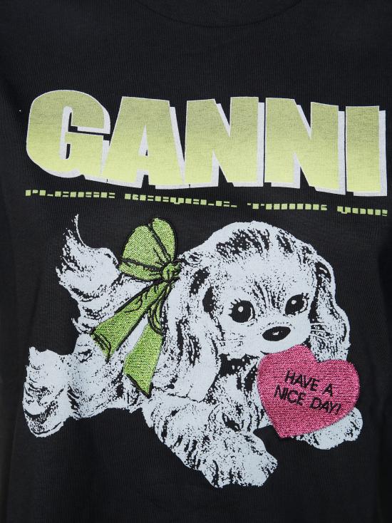 25FW 가니 반팔 티셔츠 T4333 252 GRIGIO - GANNI