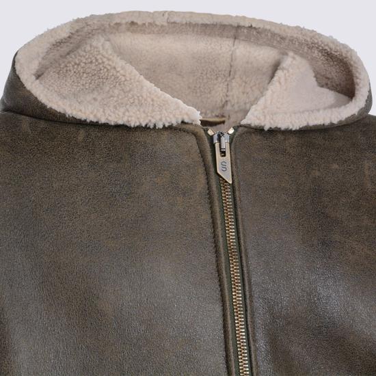 25FW 살바토레 산토로 가죽 자켓 W25SANT49500UDIESARMY MULTICOLOR - SALVATORE SANTORO