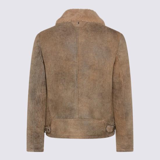 25FW 살바토레 산토로 가죽 자켓 W25SANT49523UMORRCAMEL MULTICOLOR - SALVATORE SANTORO