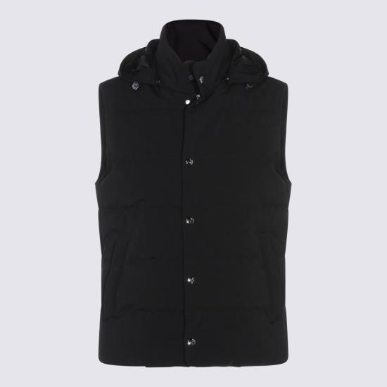 25FW 몬테꼬레 패딩 조끼 F09MUWX80618599 Black