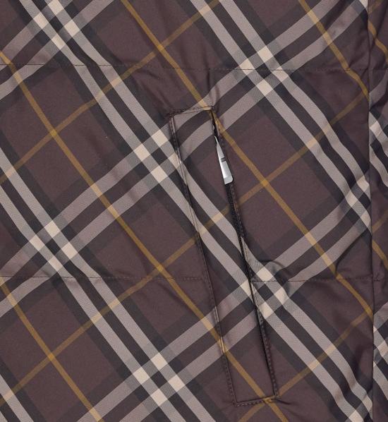 25FW 버버리 리버시블 체크 다운 베스트 8117100B2412 BROWN - BURBERRY