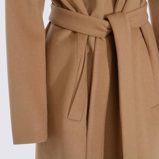 25FW 에르노 벨루어 울 클로스 & 울트라라이트 나일론 코트  CA000598D334772157 Brown - HERNO