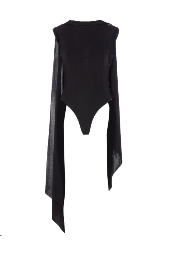 25FW 장 폴 고티에 탑 TO383W02100 Black