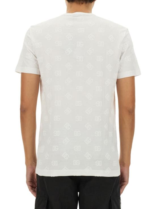  돌체앤가바나 반팔 티셔츠 G8PT1T G7NWEW0800 White - DOLCE & GABBANA