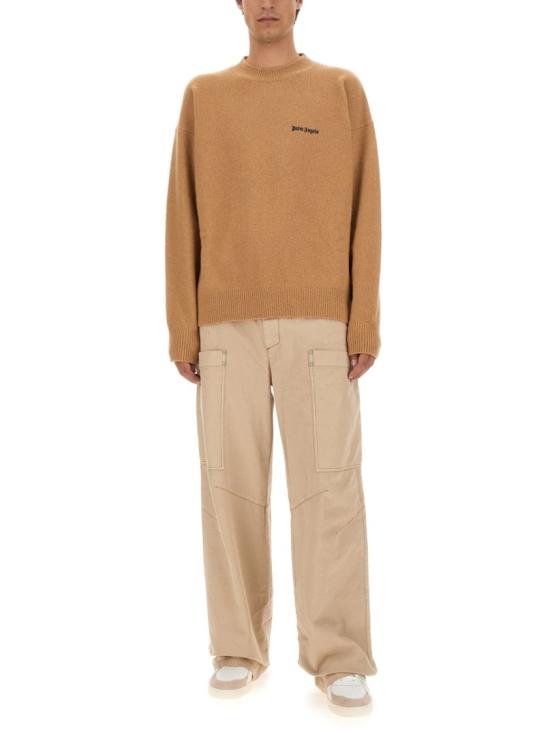  팜앤젤스 스웨터 PMHE054 F23KNI0056210 Neutrals - PALM ANGELS