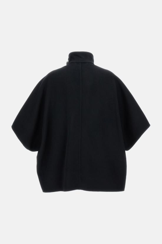 25FW 막스마라 데릭 캐시미어 케이프 2524736151600009 Black - MAX MARA