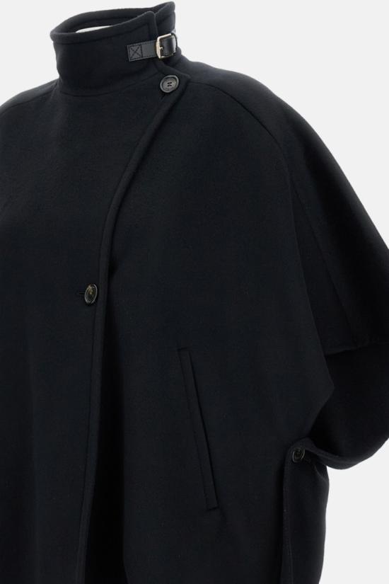 25FW 막스마라 데릭 캐시미어 케이프 2524736151600009 Black - MAX MARA