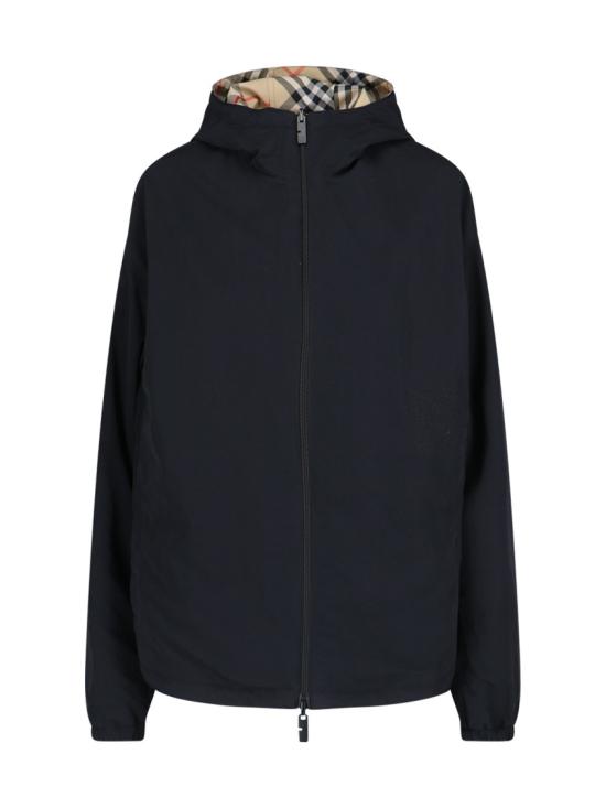 25FW 버버리 리버시블 체크 트래퍼드 자켓 8104102B9368 Neutrals - BURBERRY