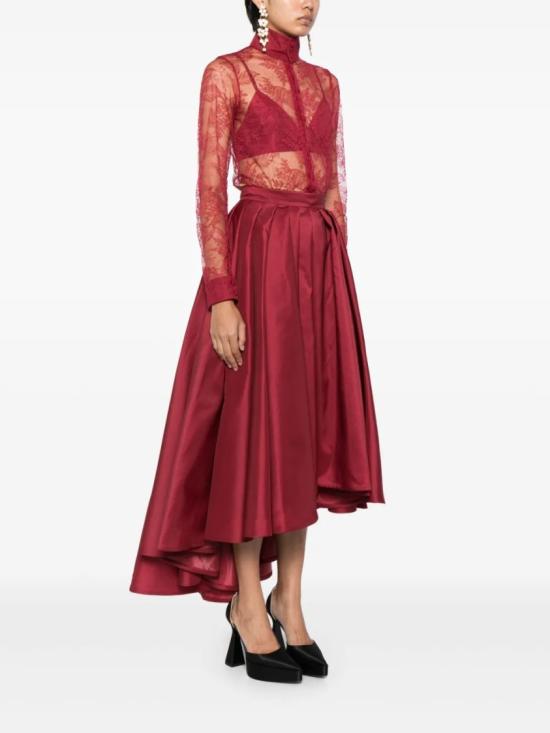  사이드 코베이시 점프수트 레이스 플리츠 플레이수트 - SAIID KOBEISY