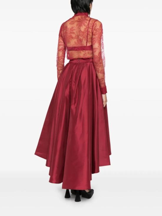  사이드 코베이시 점프수트 레이스 플리츠 플레이수트 - SAIID KOBEISY