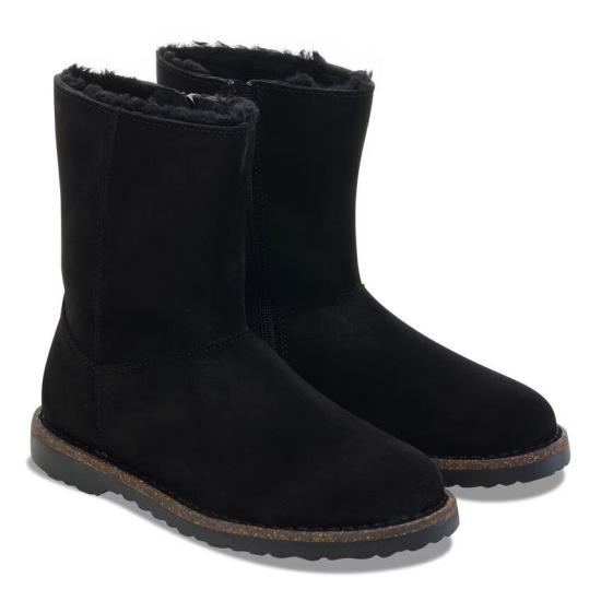 25FW 버켄스탁 부츠 UPPSALA ZIP SHEARLING 1030242 BLACK Black