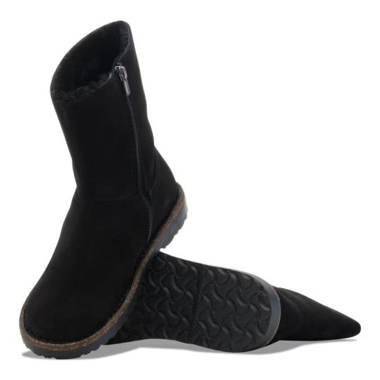 25FW 버켄스탁 부츠 UPPSALA ZIP SHEARLING 1030242 BLACK Black - BIRKENSTOCK