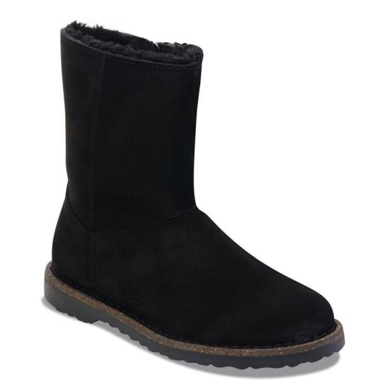 25FW 버켄스탁 부츠 UPPSALA ZIP SHEARLING 1030242 BLACK Black - BIRKENSTOCK