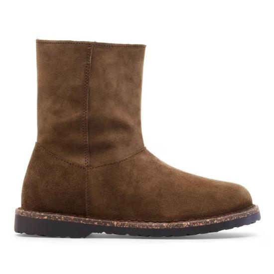 25FW 버켄스탁 부츠 UPPSALA ZIP SHEARLING 1030218 DARK TEA Dark tea - BIRKENSTOCK