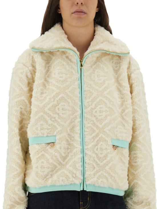25FW 카사블랑카 자켓 WPF25 JK 390 01OFF WHITE Neutrals - CASABLANCA