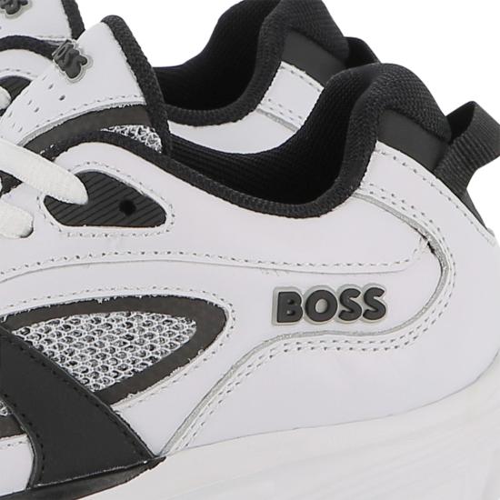 25FW [키즈] 휴고보스 스니커즈 J52570 10P White - HUGO BOSS