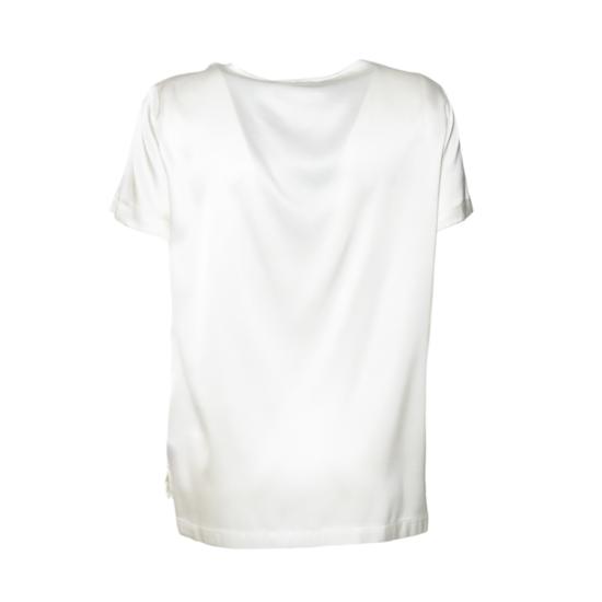 25FW 솔로트레 반팔 티셔츠 M1D0126 DU03S Cream - SOLOTRE