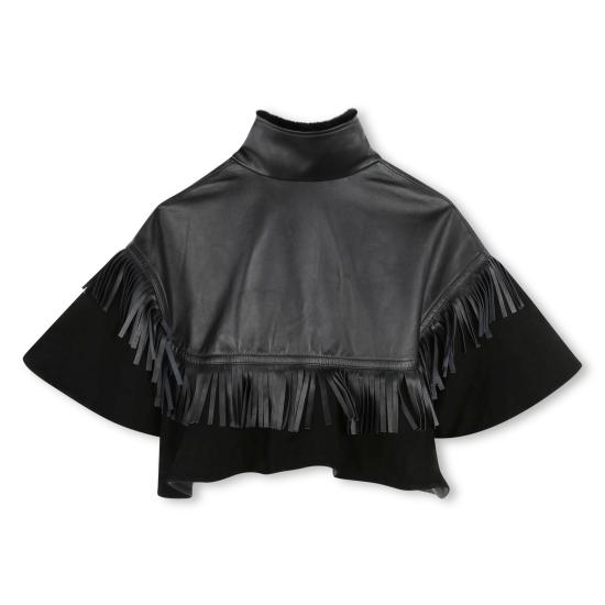 25FW [키즈] 끌로에 케이프 C20669 09B Black - CHLOE