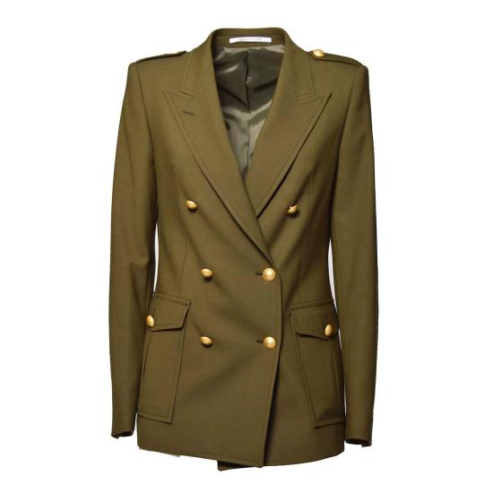 25FW 딸리아토레 수트 자켓 JHEATHER340179U24I176MET300 EV877 Green