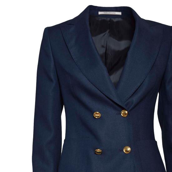 25FW 딸리아토레 수트 자켓 JCORAL1EK340021U24E186MET310 EB835 Blue - TAGLIATORE