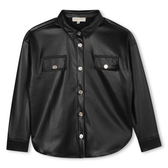 25FW [키즈] 마이클 코어스 셔츠 R30437 09B Black