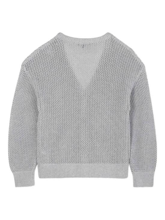 25FW [키즈] 디케이엔와이 가디건 D62388 016 Grey - DKNY