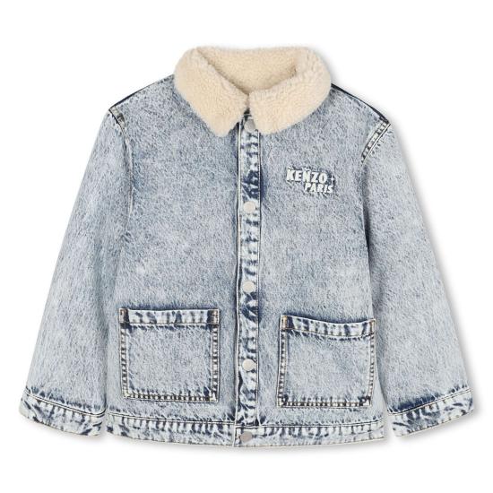 25FW [키즈] 겐조 캐주얼 자켓 K61383 Z04 Clear Blue