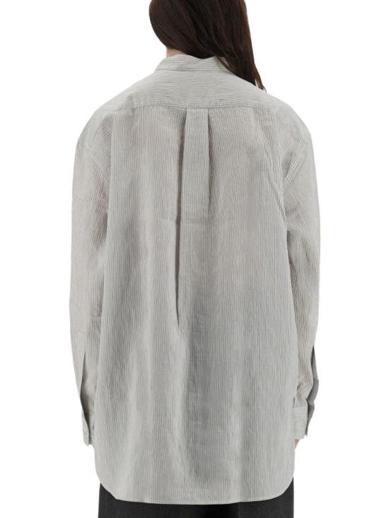 25FW 스튜디오 니콜슨 탑 DILYSSNW 1736 CHALKSTRIPE White - STUDIO NICHOLSON