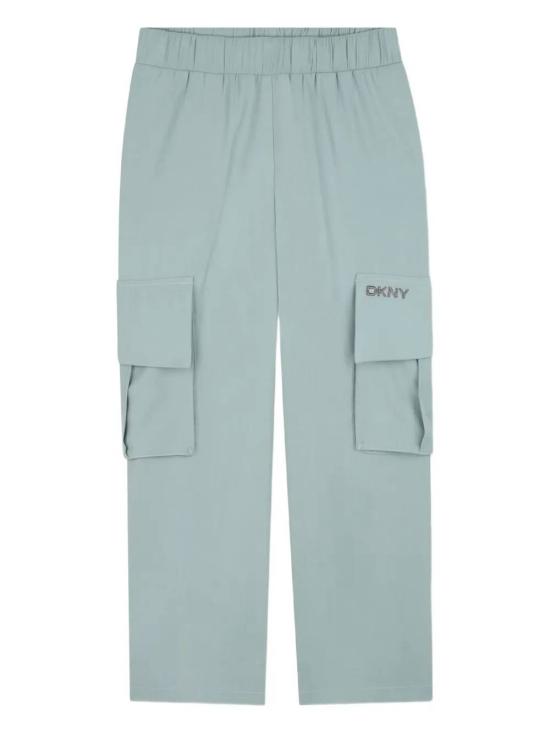 25FW [키즈] 디케이엔와이 스트레이트 팬츠 D62372 73J Green