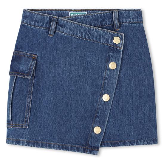 25FW [키즈] 겐조 스커트 K61319 Z27 Blue