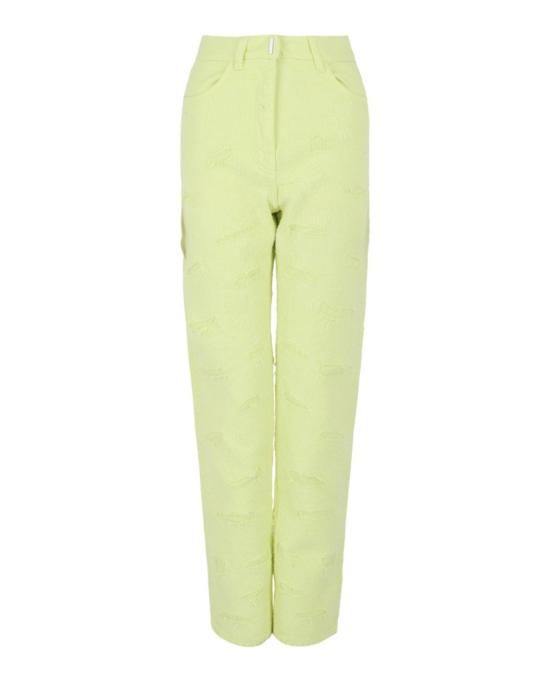  지방시 스트레이트 팬츠 BW50V7 50SR 725 91817 26 Green
