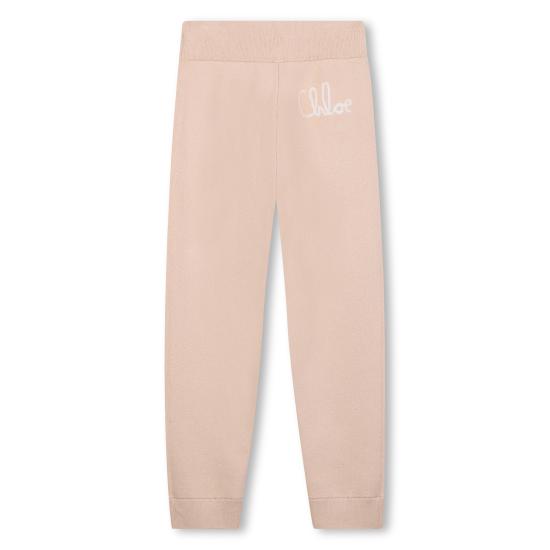 25FW [키즈] 끌로에 스트레이트 팬츠 C20789 257 Beige - CHLOE