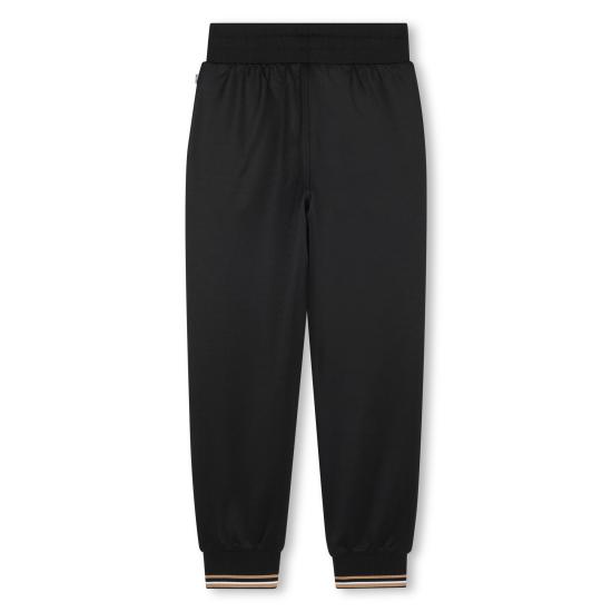 25FW [키즈] 휴고보스 트레이닝웨어/오버롤/세트 J52399 09B Black - HUGO BOSS